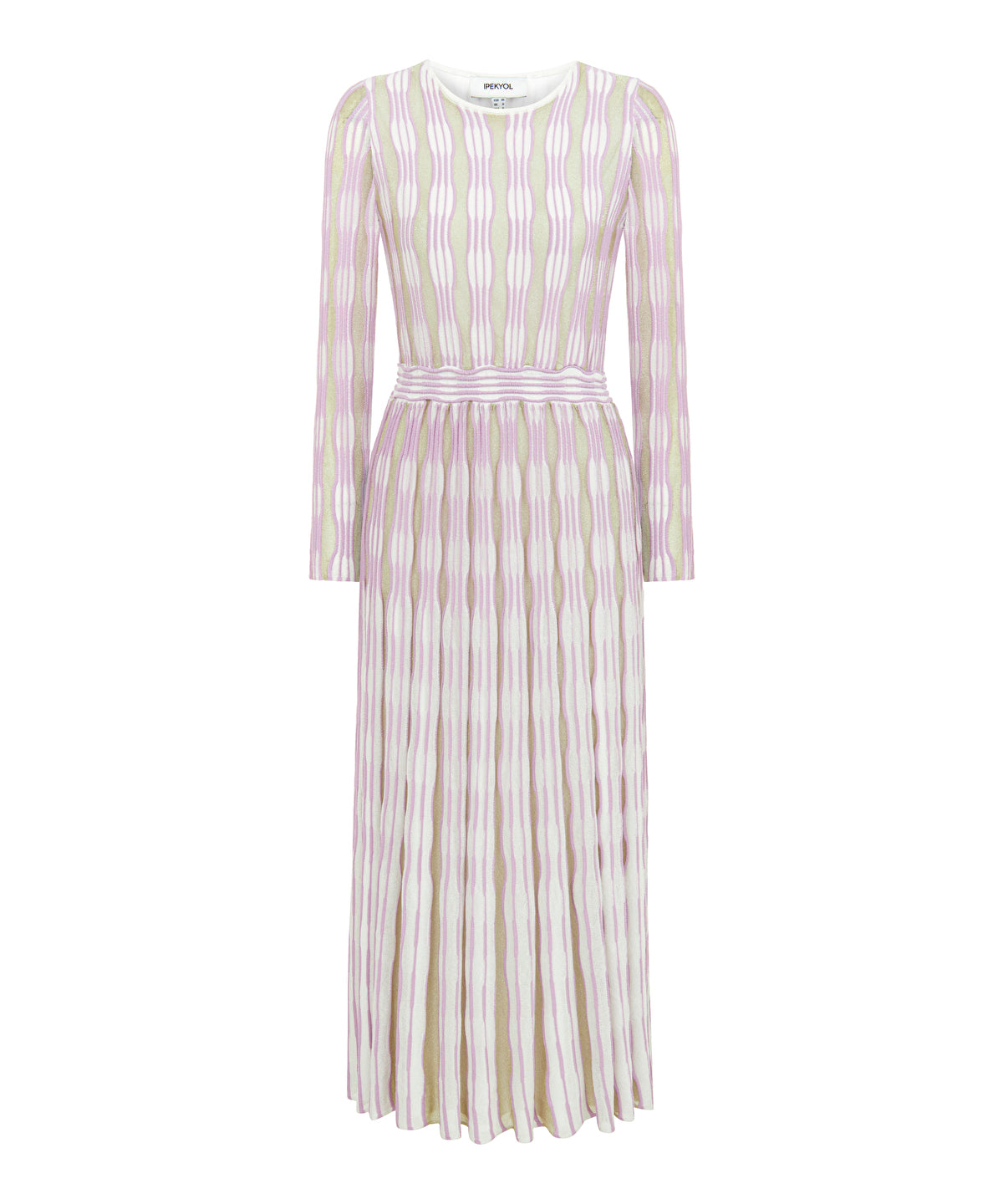 Zoomed Long Knit Dress