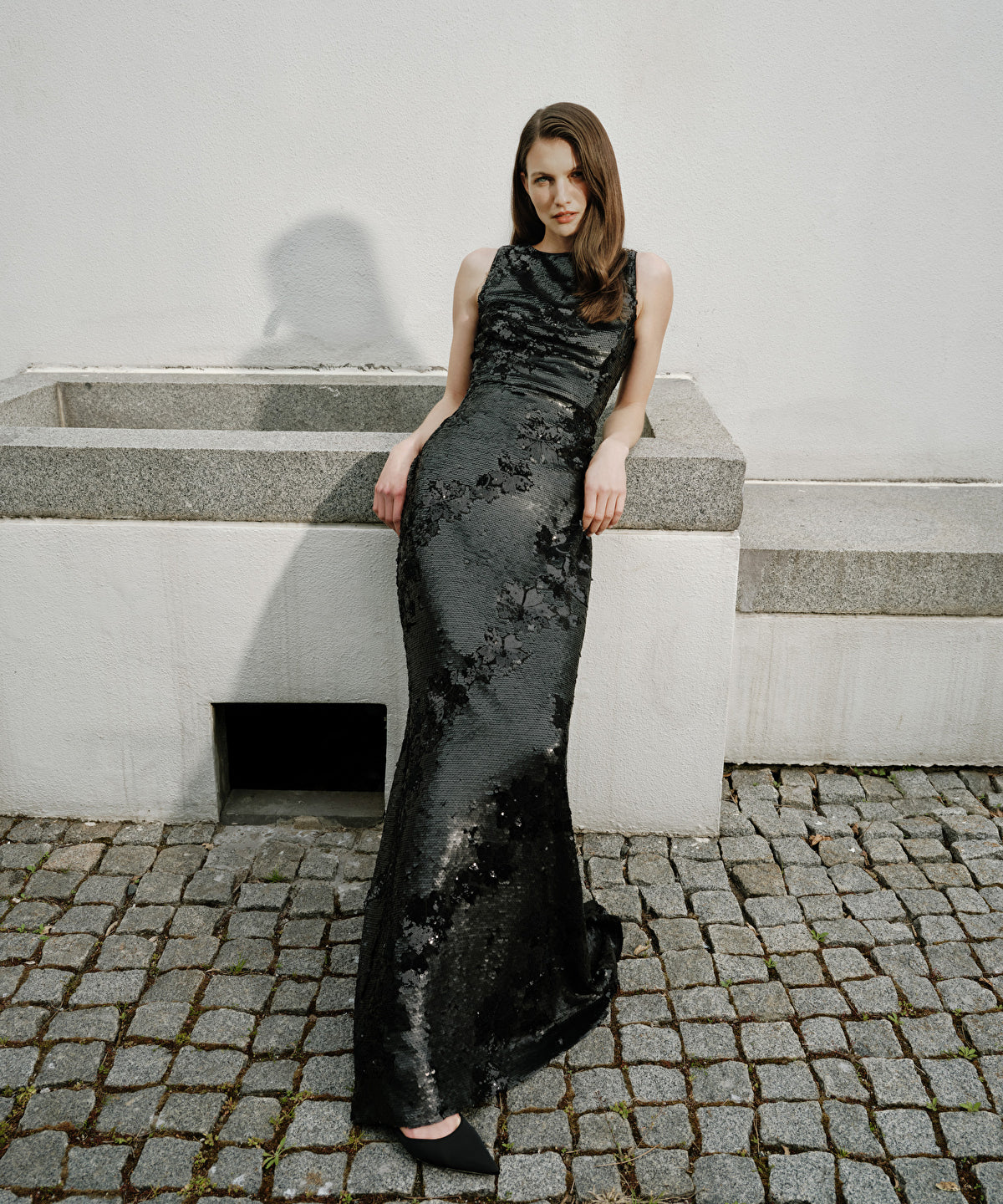 Sequin Maxi Dress