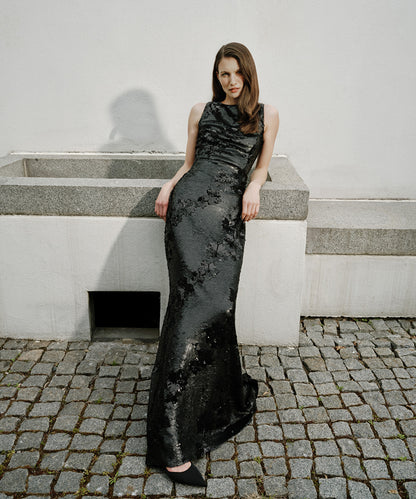 Sequin Maxi Dress