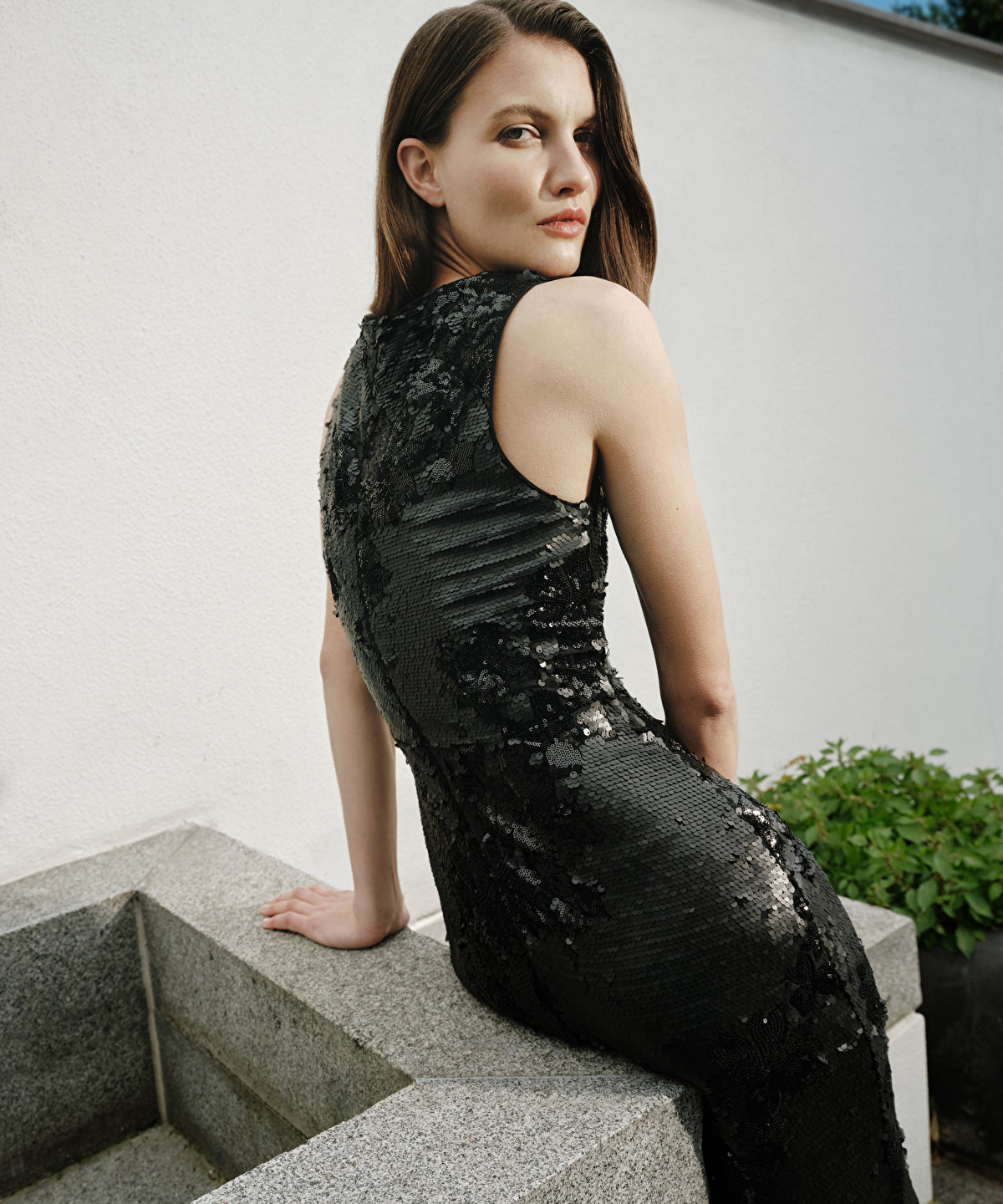 Sequin Maxi Dress