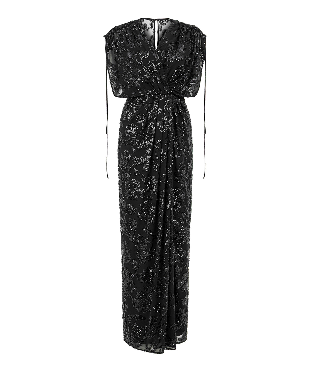 Sequin Chiffon Dress