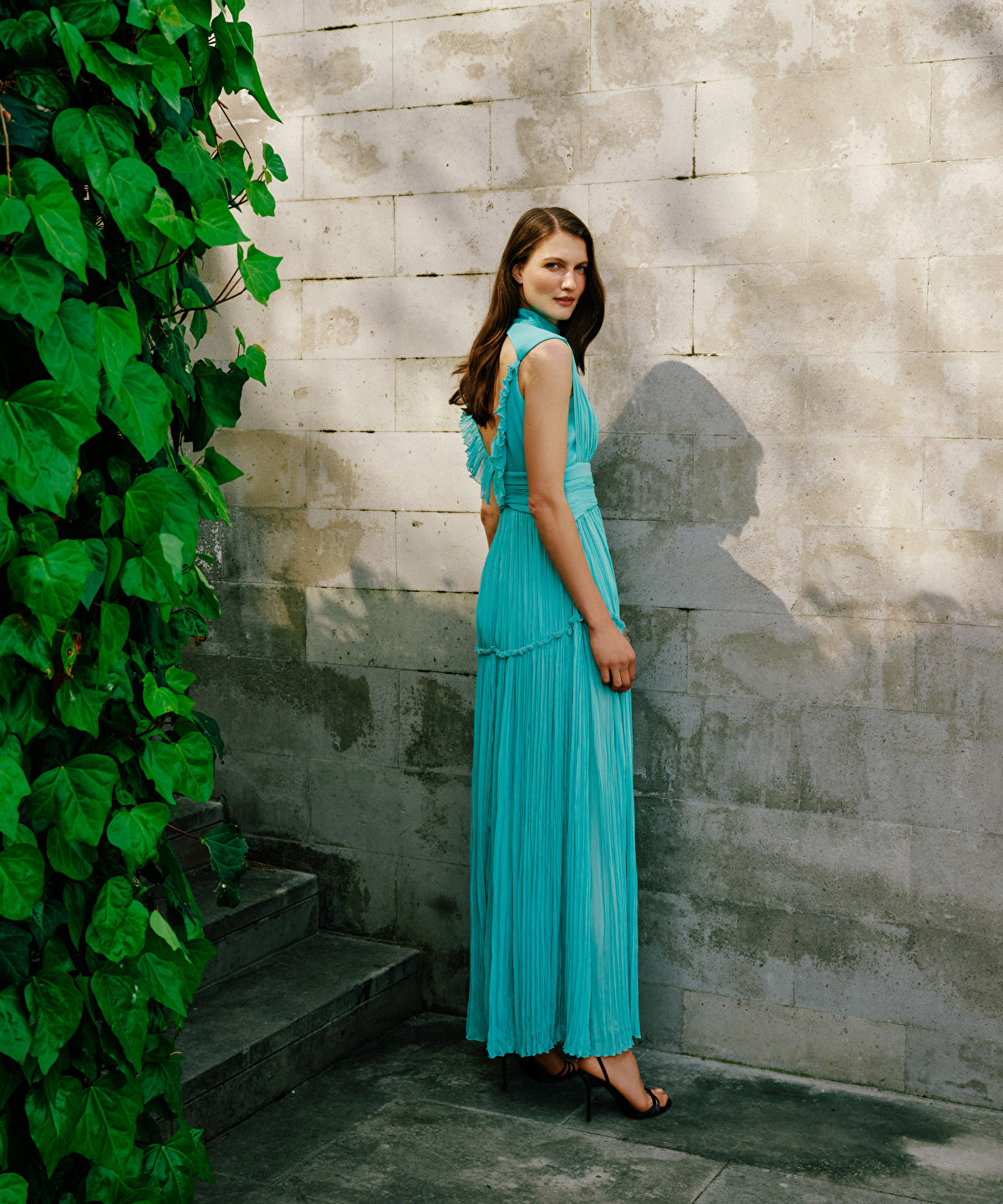 Zoomed Draped Dress
