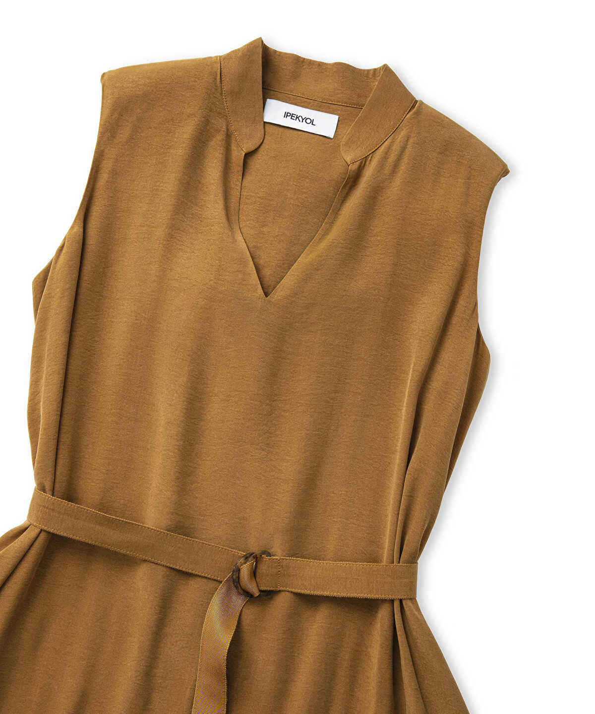 Belted Midi Dress