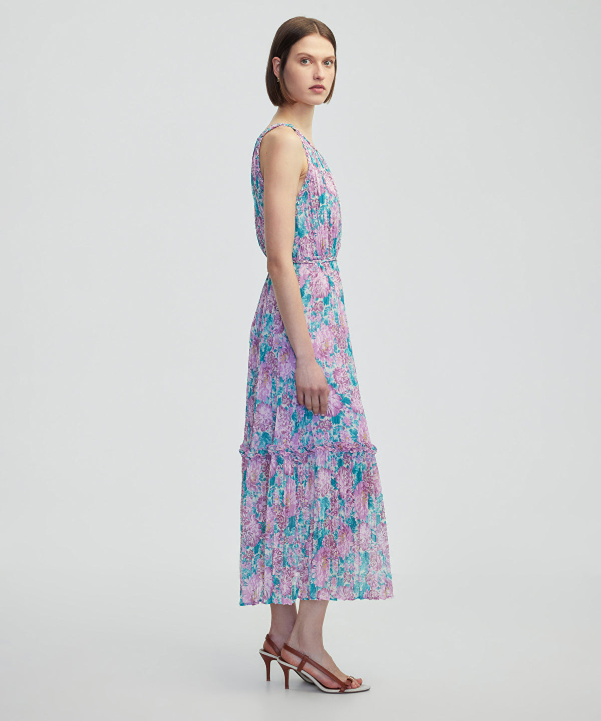 Asymmetric Chiffon Dress