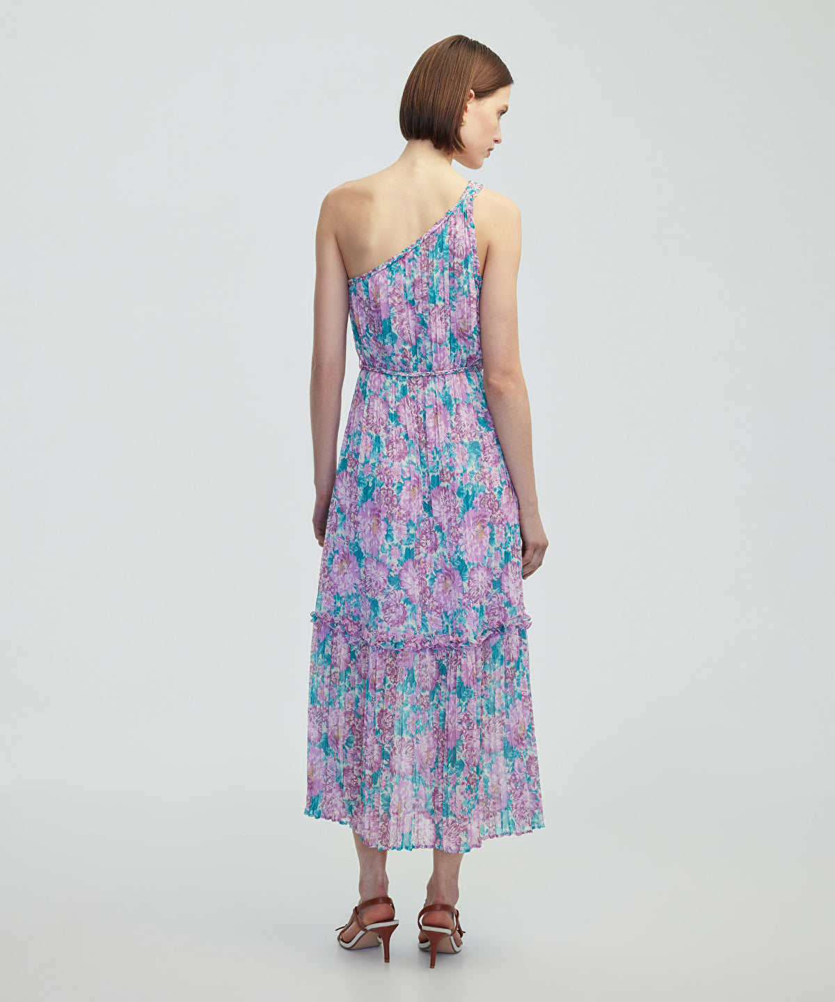 Asymmetric Chiffon Dress