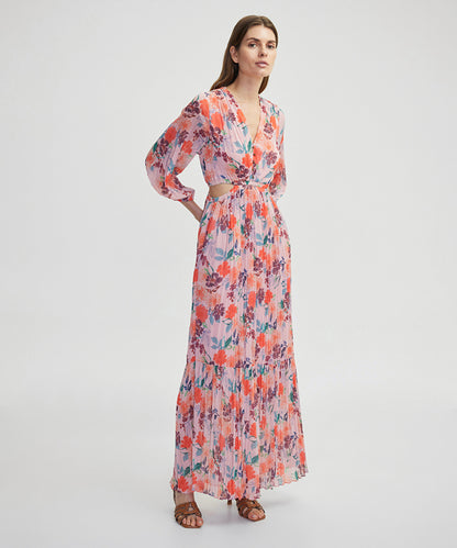 Floral Print Maxi Dress