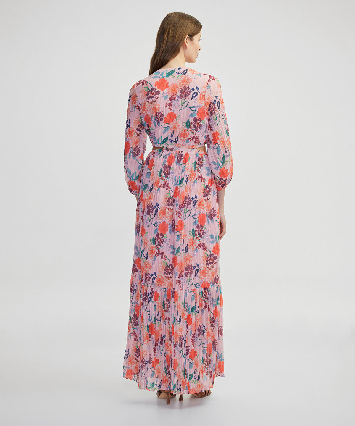 Floral Print Maxi Dress