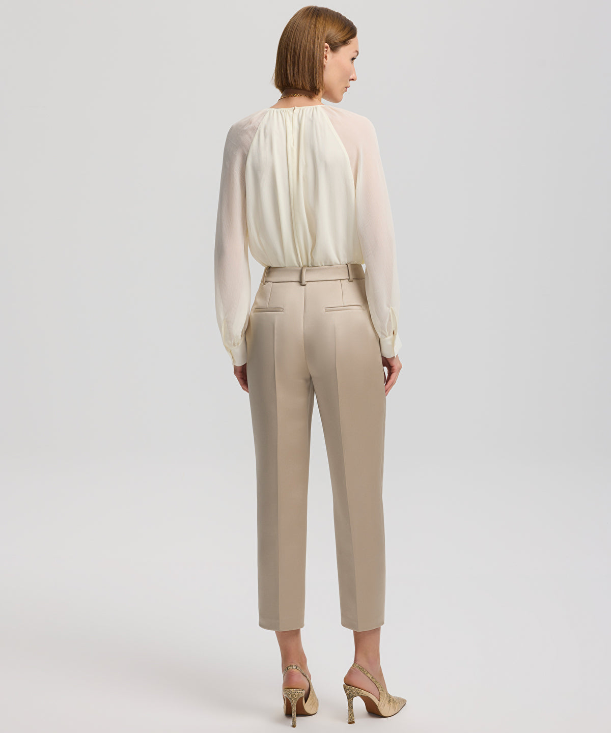 Zoomed Cigarette Trousers