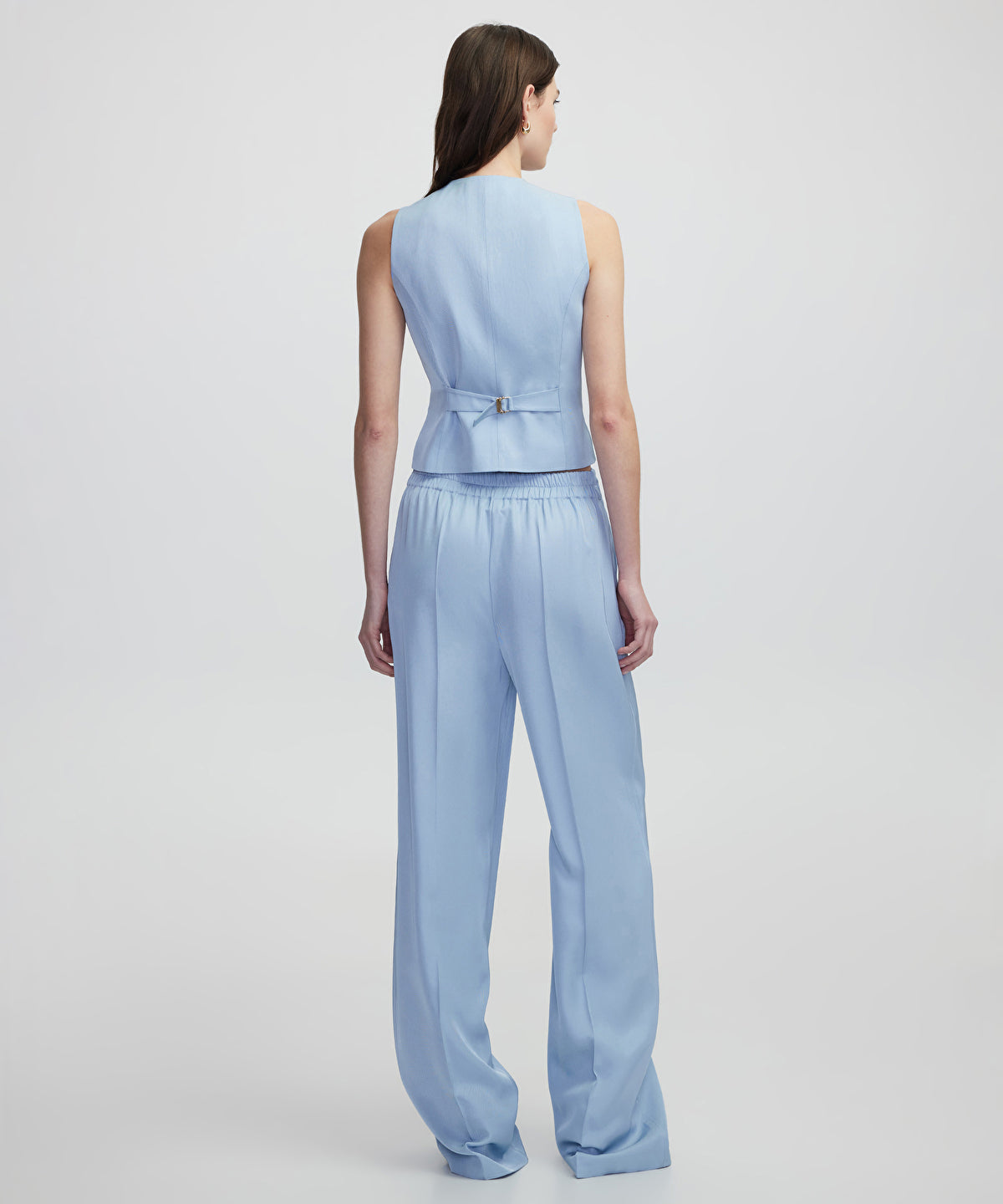 Zoomed Wide-Leg Trousers