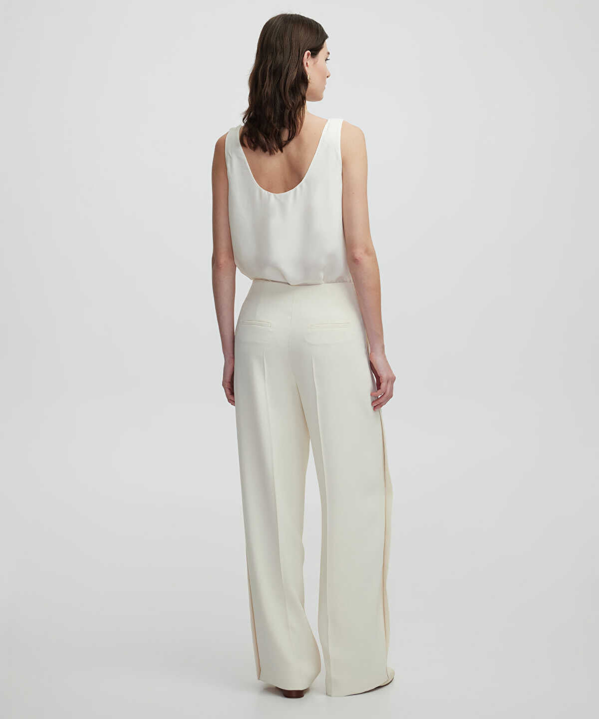 Trousers With Metal Buttons