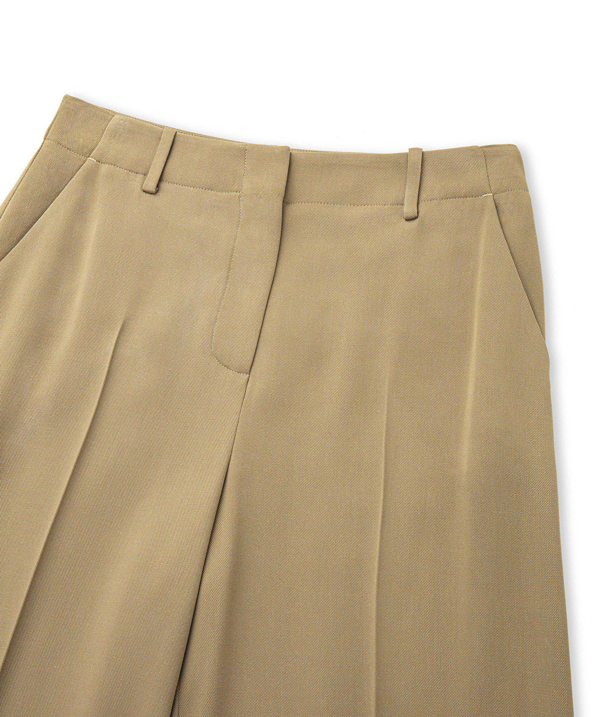 Zoomed Wide-Leg Trousers With Belt