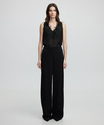 Wide-leg trousers