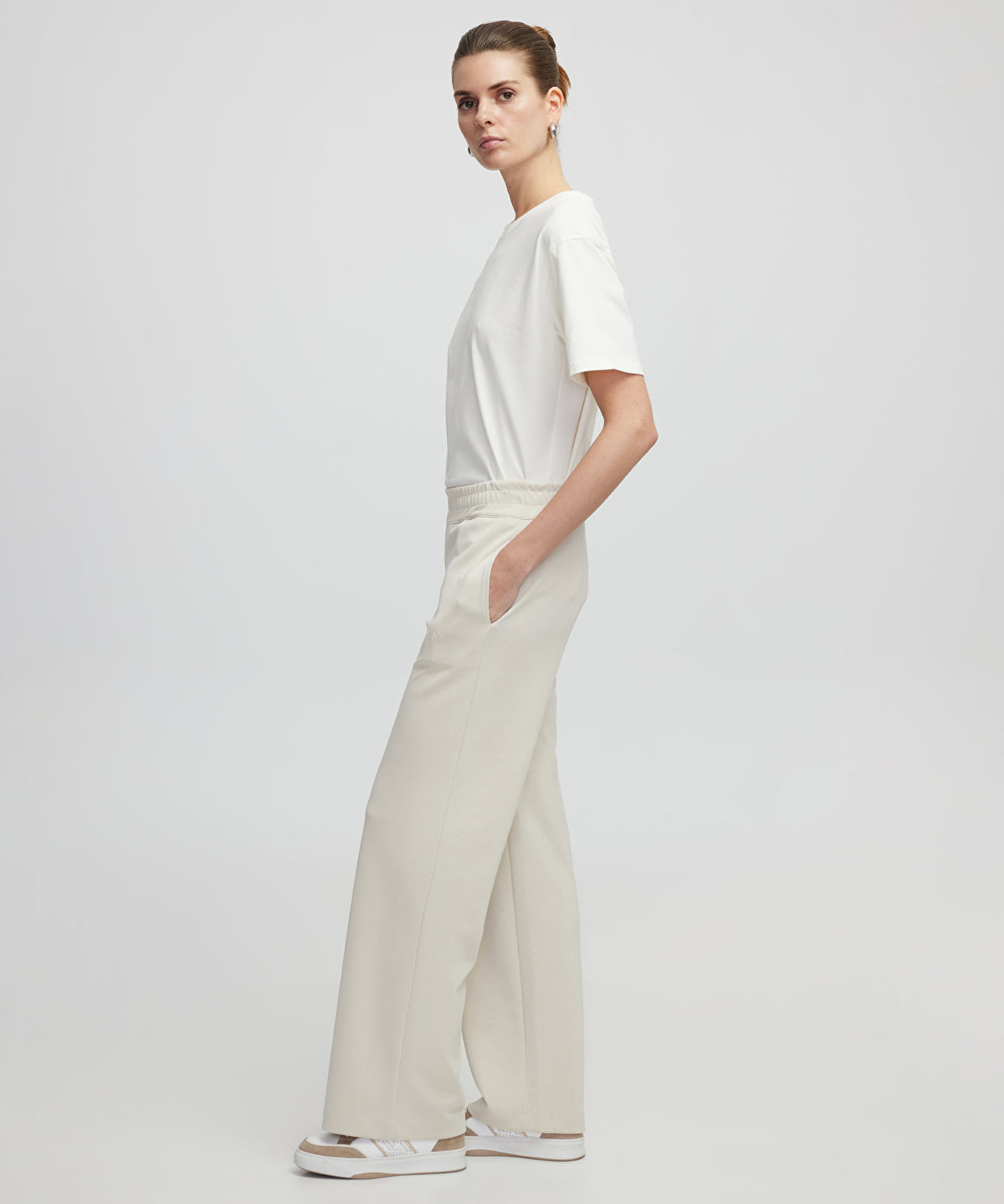 Zoomed Monogram Detailed Trousers