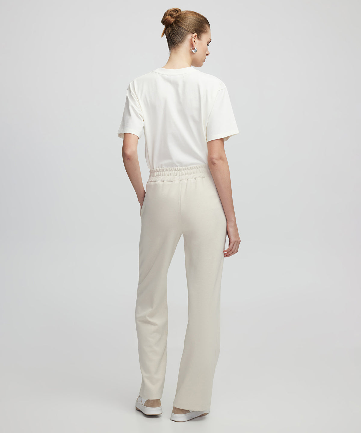 Zoomed Monogram Detailed Trousers