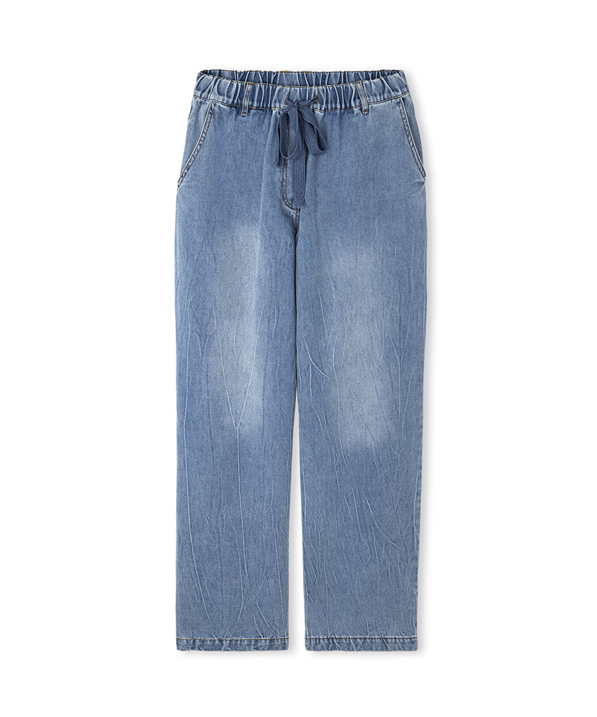 Elastic Waist Jeans