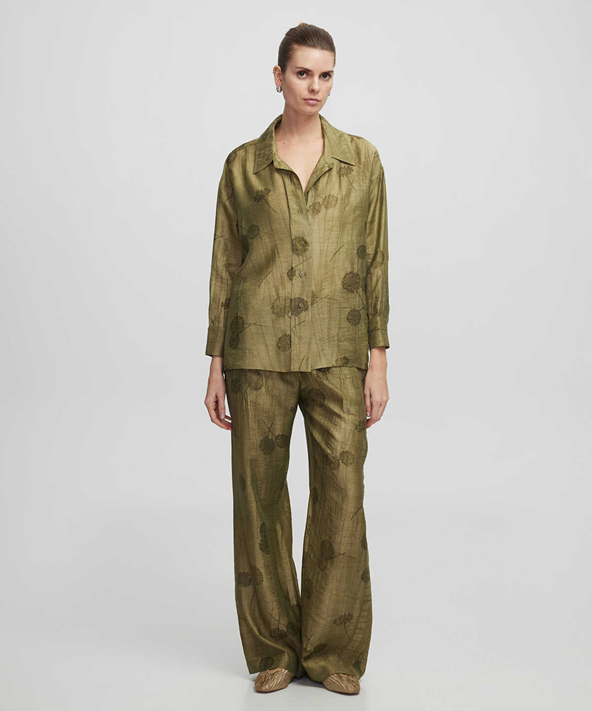 Jacquard Trousers