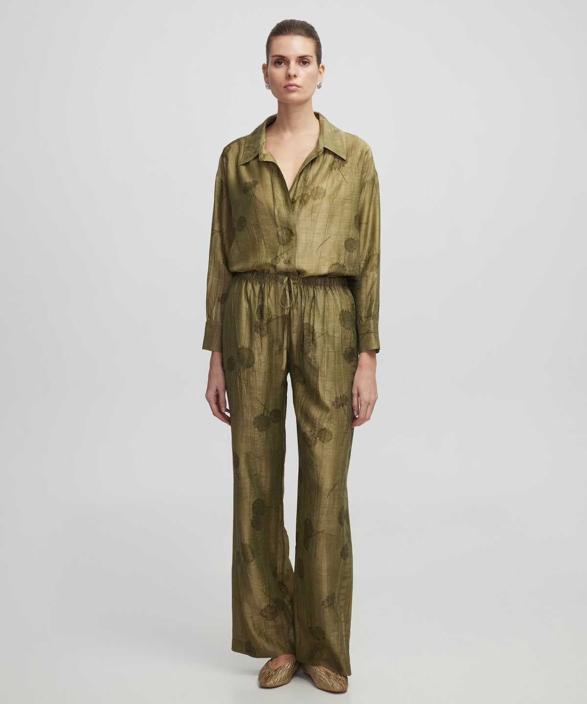 Jacquard Trousers