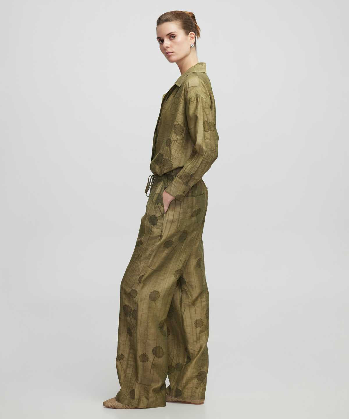 Jacquard Trousers