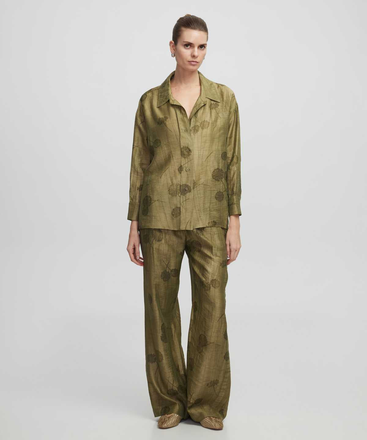 Jacquard Trousers