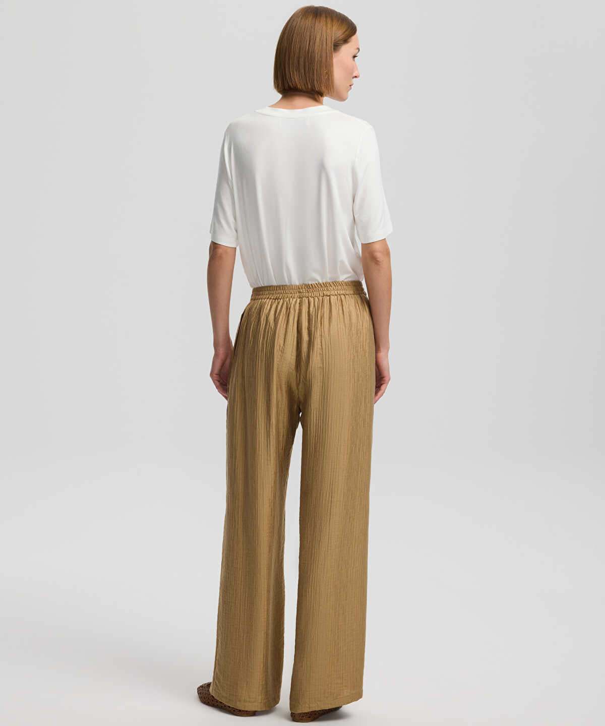 Textured Trousers