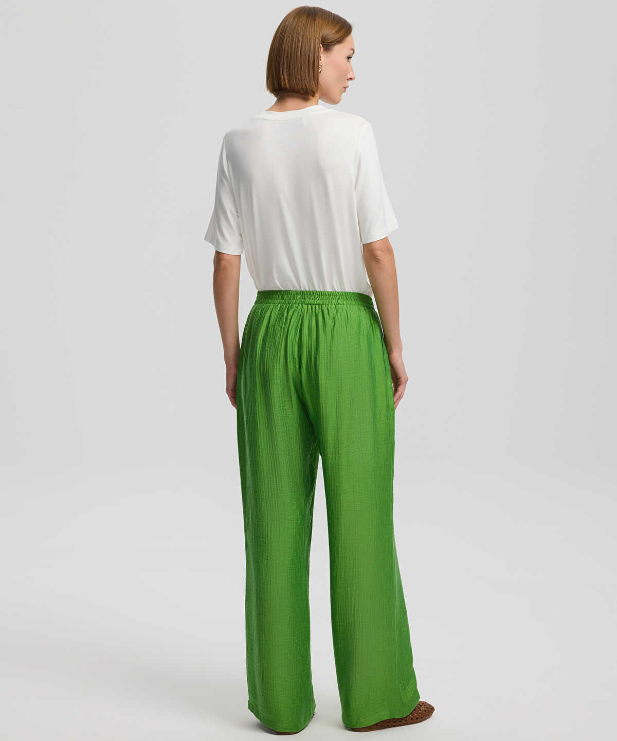 Textured Trousers