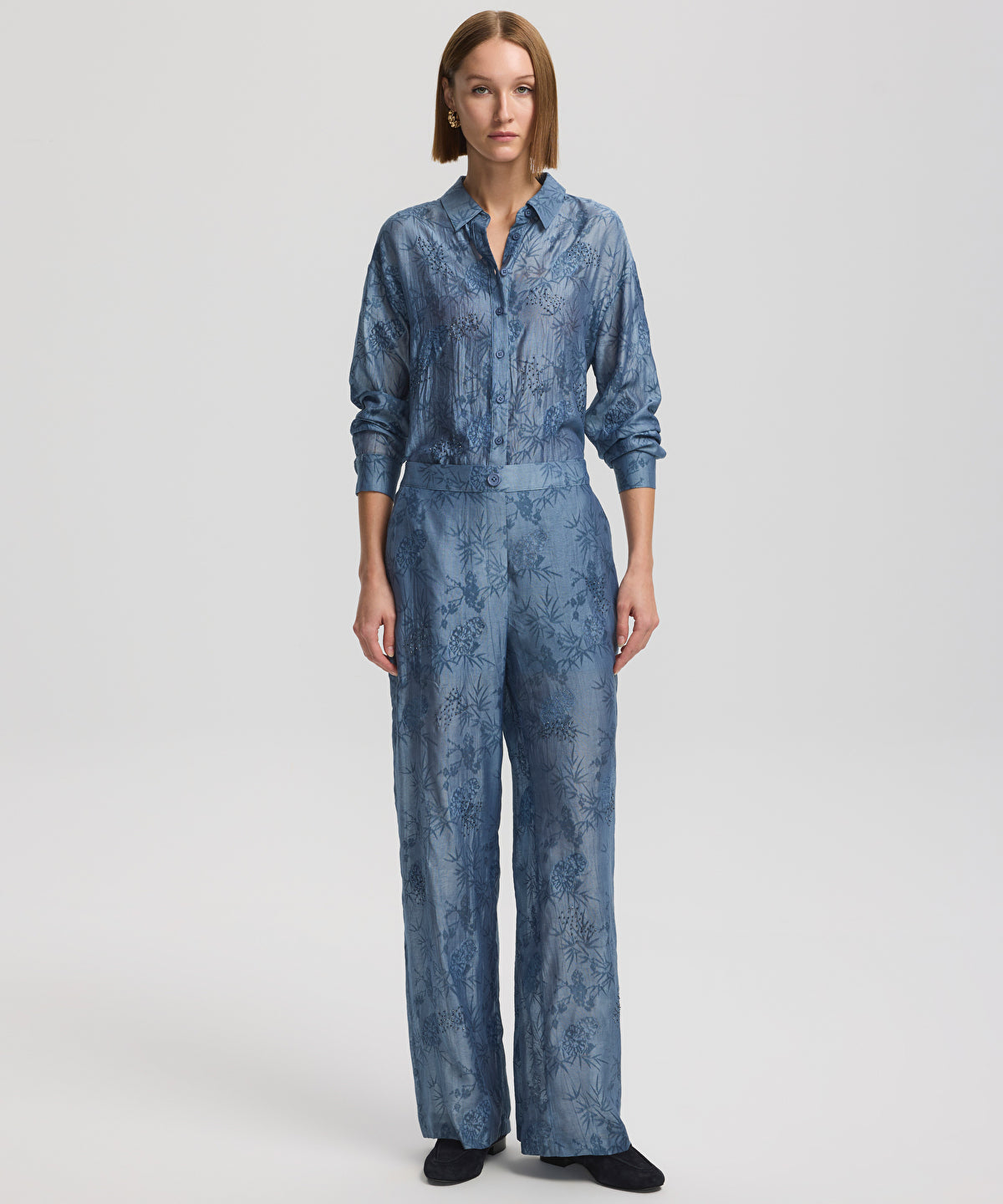 Printed trousers