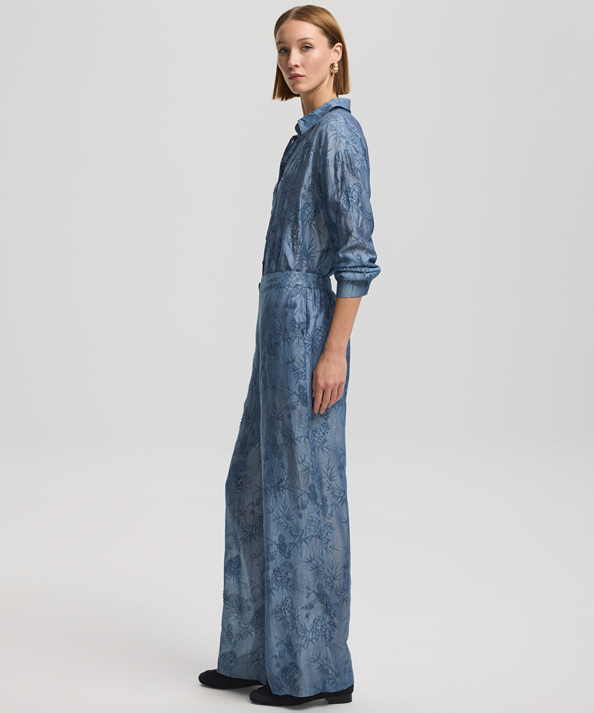 Printed trousers