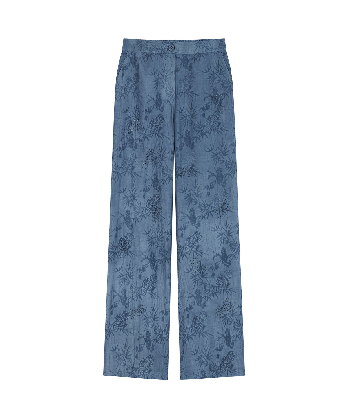 Printed trousers