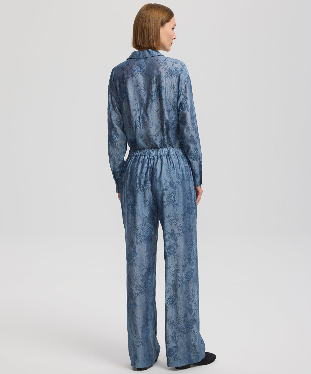 Printed trousers
