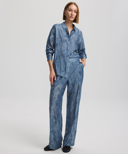 Printed trousers