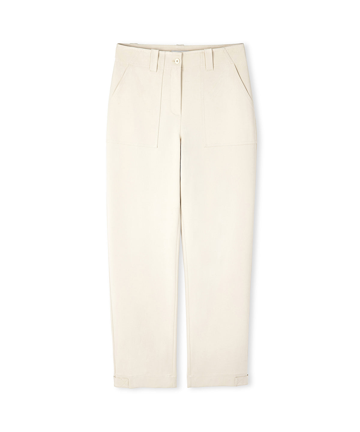 Zoomed Trousers With Wide Pockets