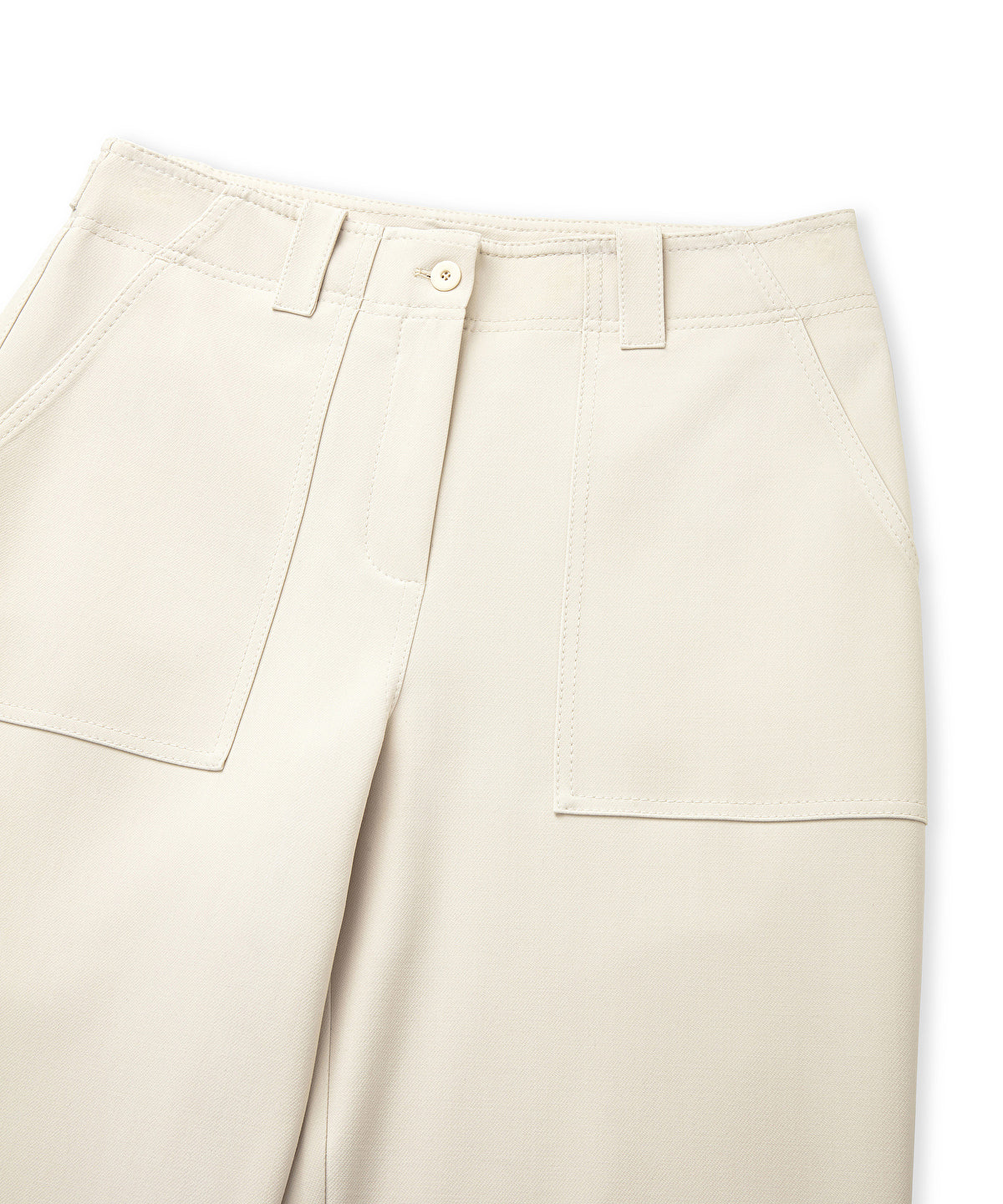 Zoomed Trousers With Wide Pockets