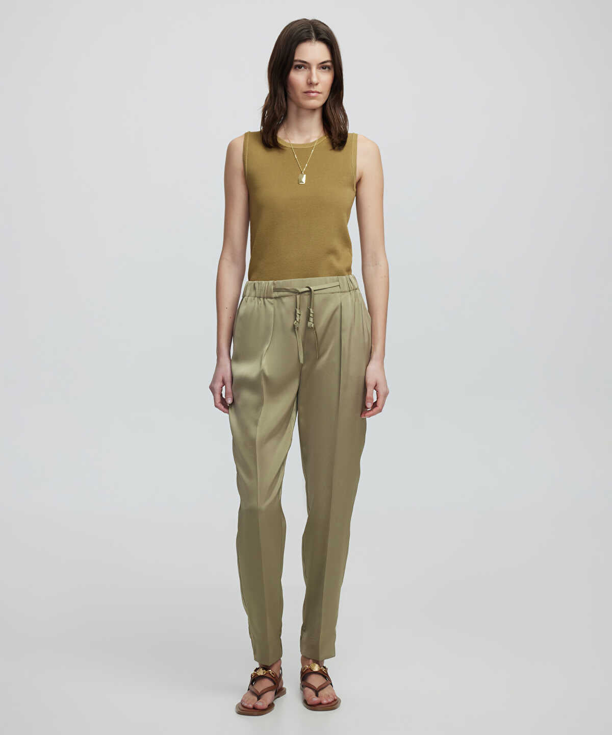 Shiny Jogger Trousers
