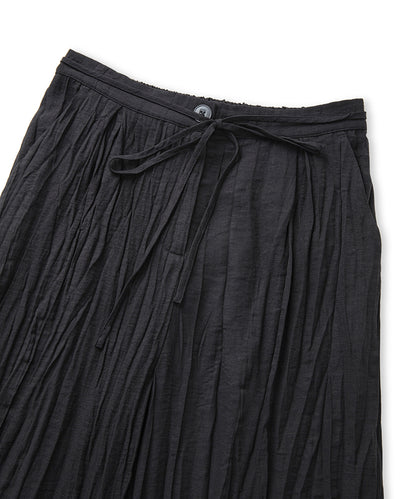 Crinkle-Effect Trousers