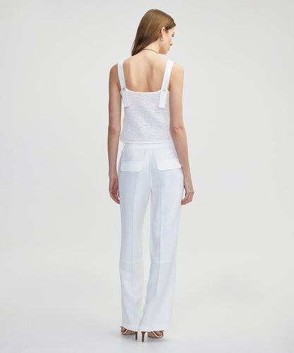 Straight-Leg Trousers
