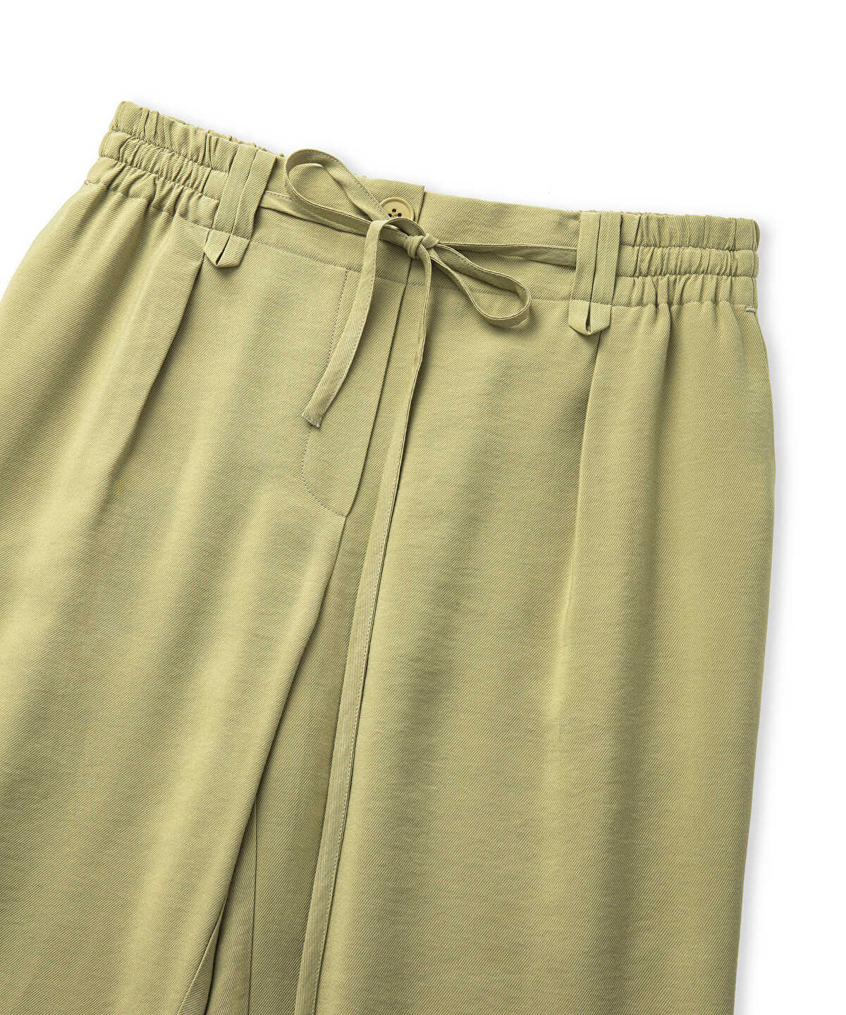 Carrot Fit Trousers With Drawstring
