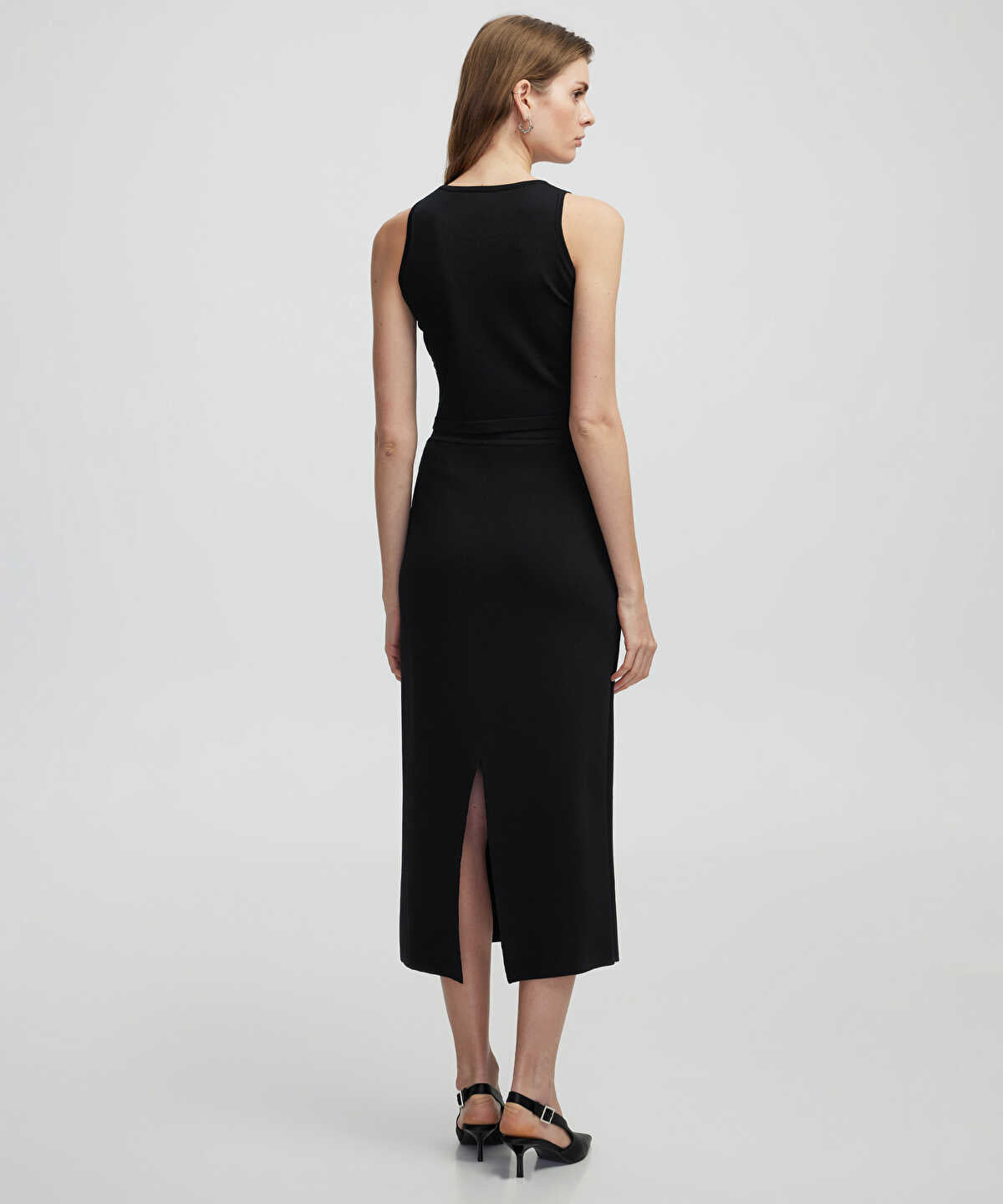 Knit Midi Skirt