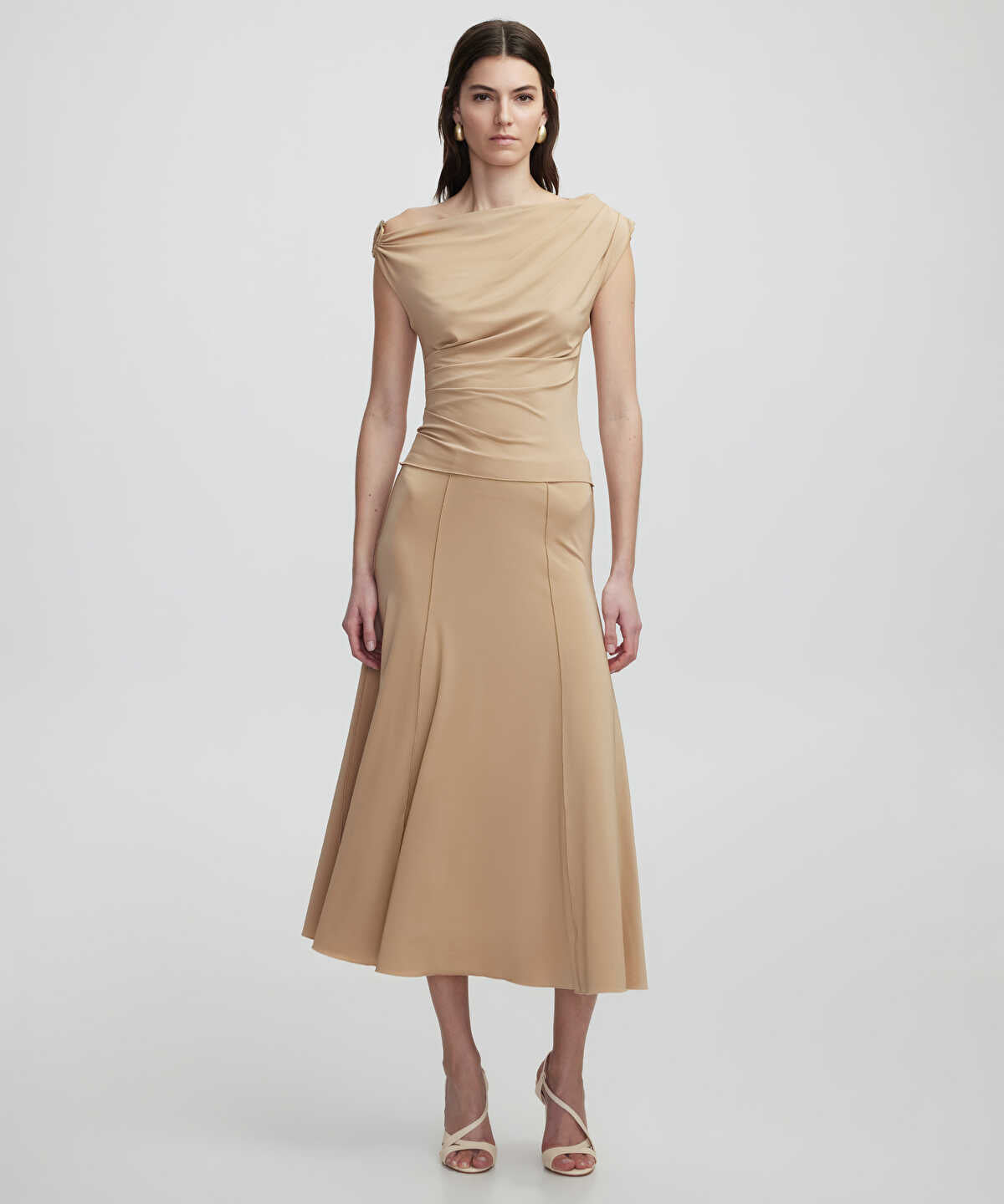 Raw Edge Skirt