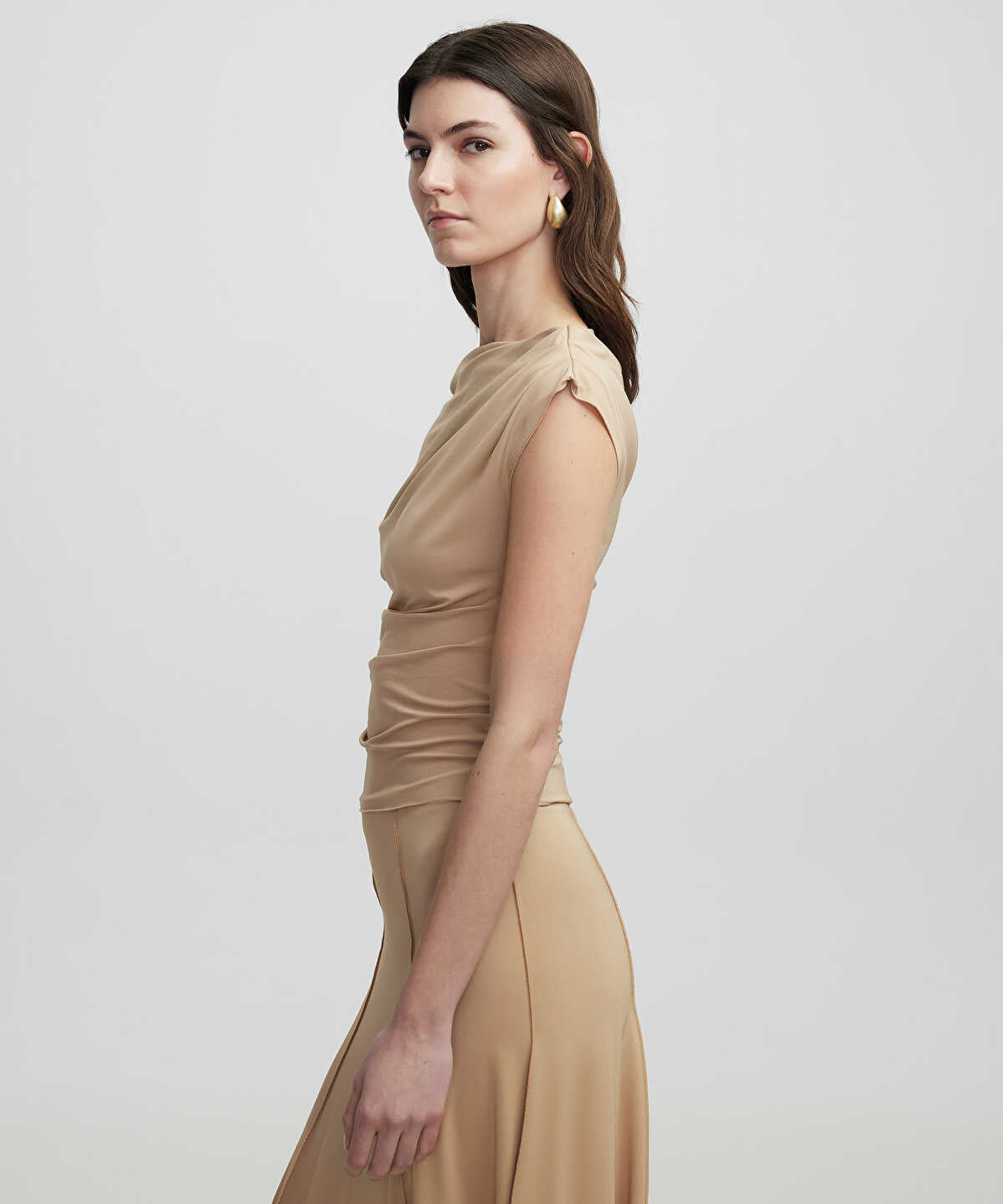Raw Edge Skirt