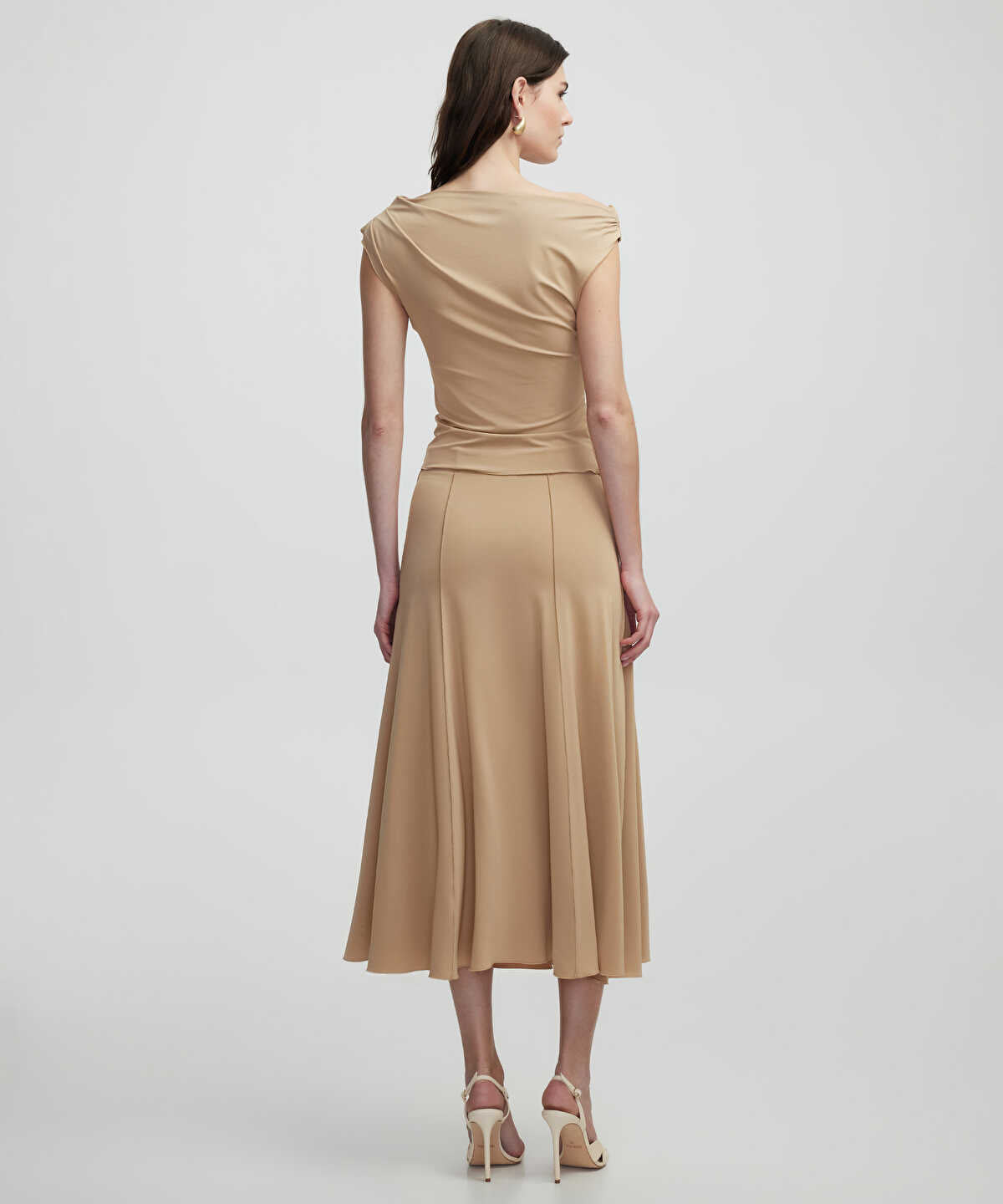 Raw Edge Skirt
