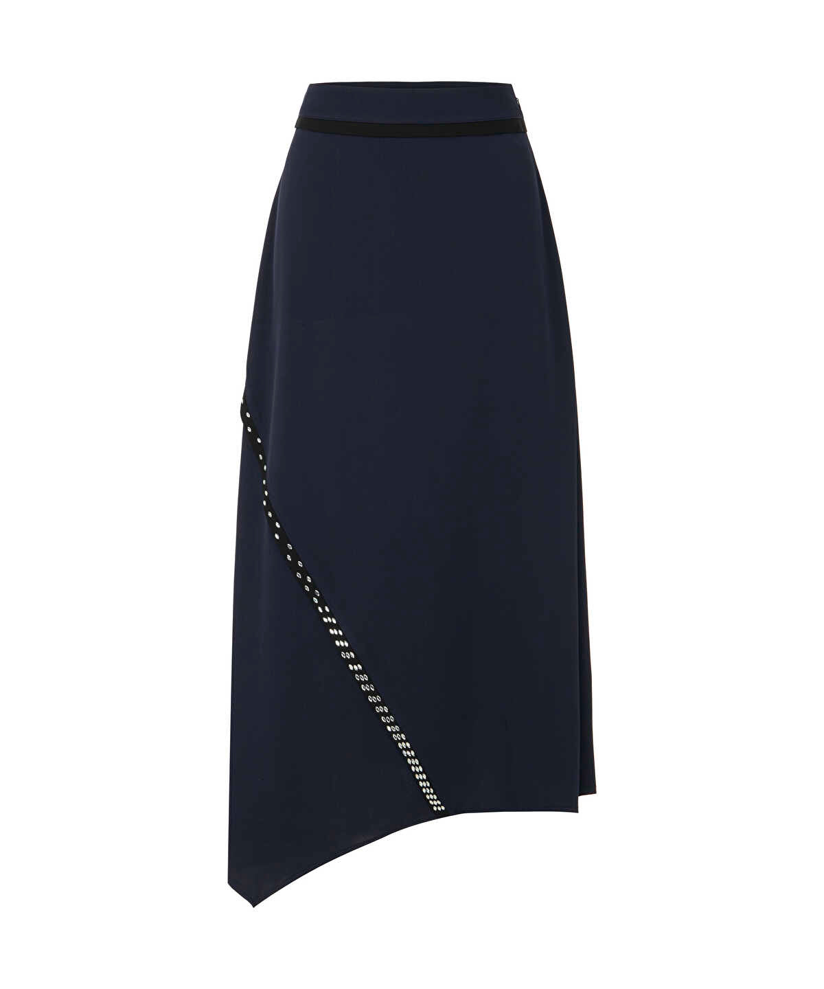 Midi Skirt With Rhinestones