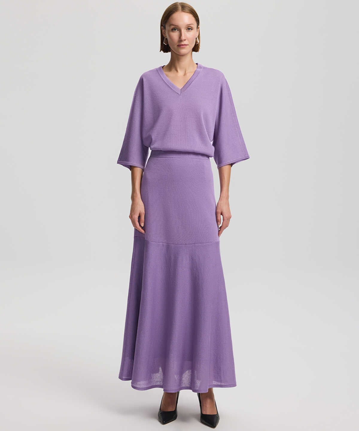 Long Knit Skirt