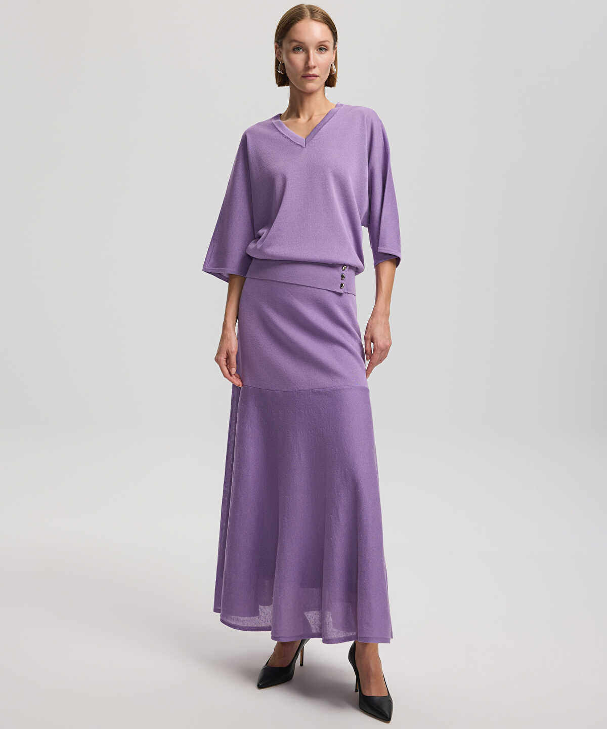 Long Knit Skirt