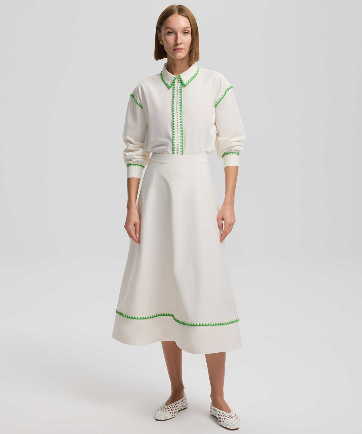 Embroidered Skirt
