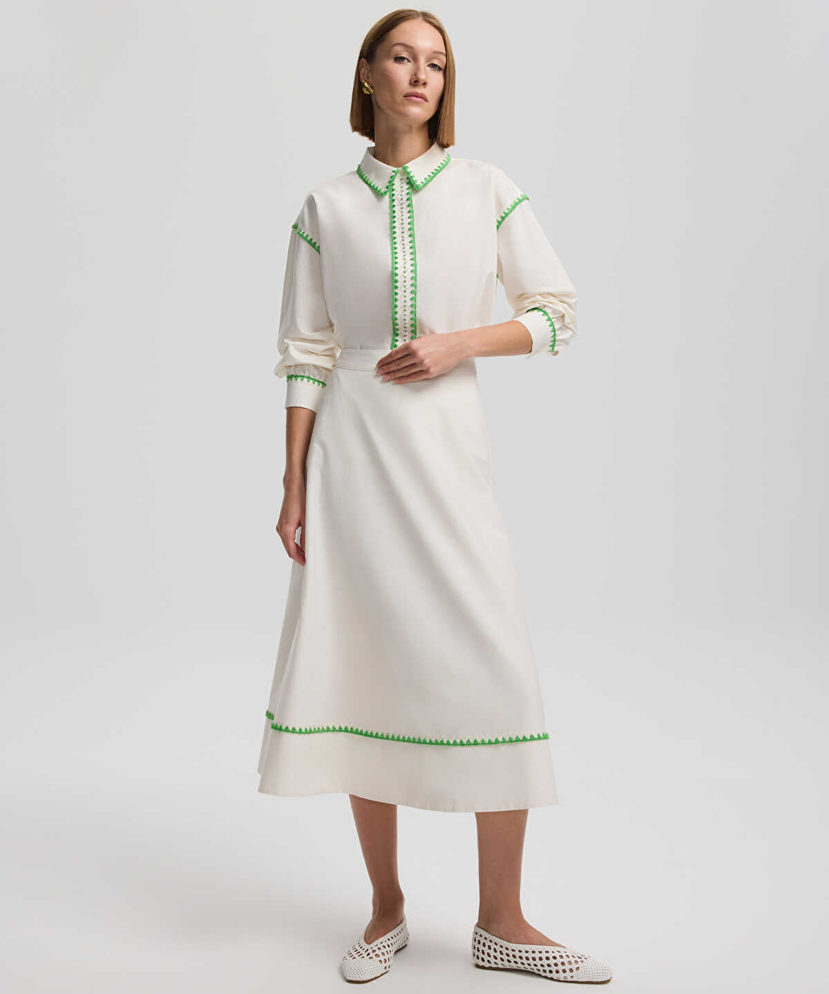 Embroidered Skirt