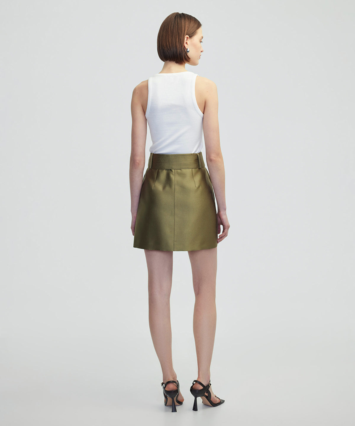 Asymmetric Mini Skirt