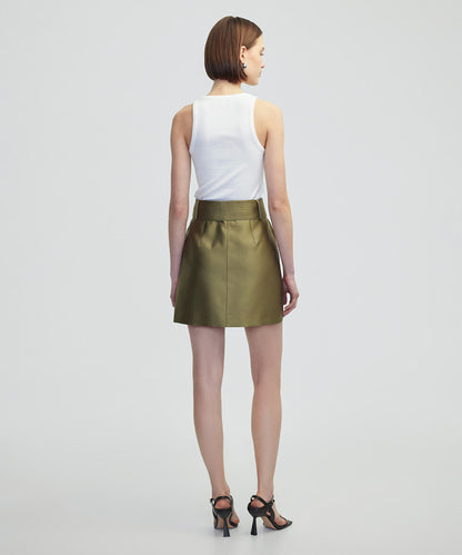 Asymmetric Mini Skirt