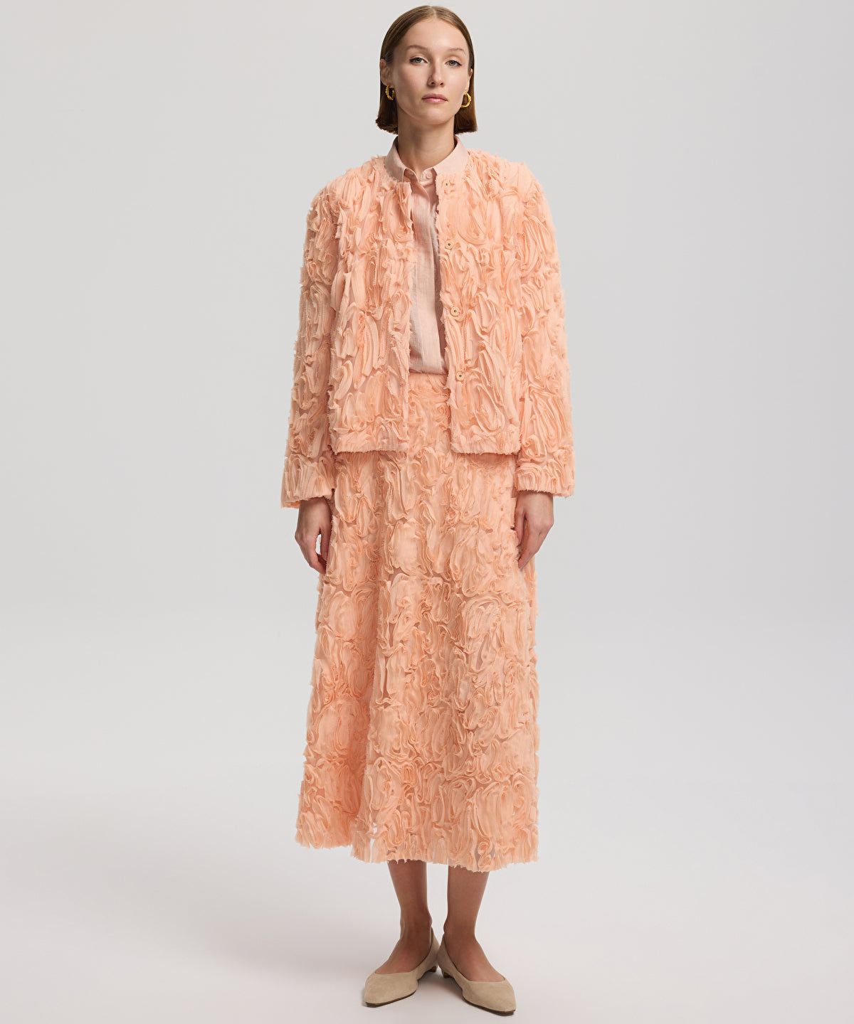 Zoomed Textured Jacket