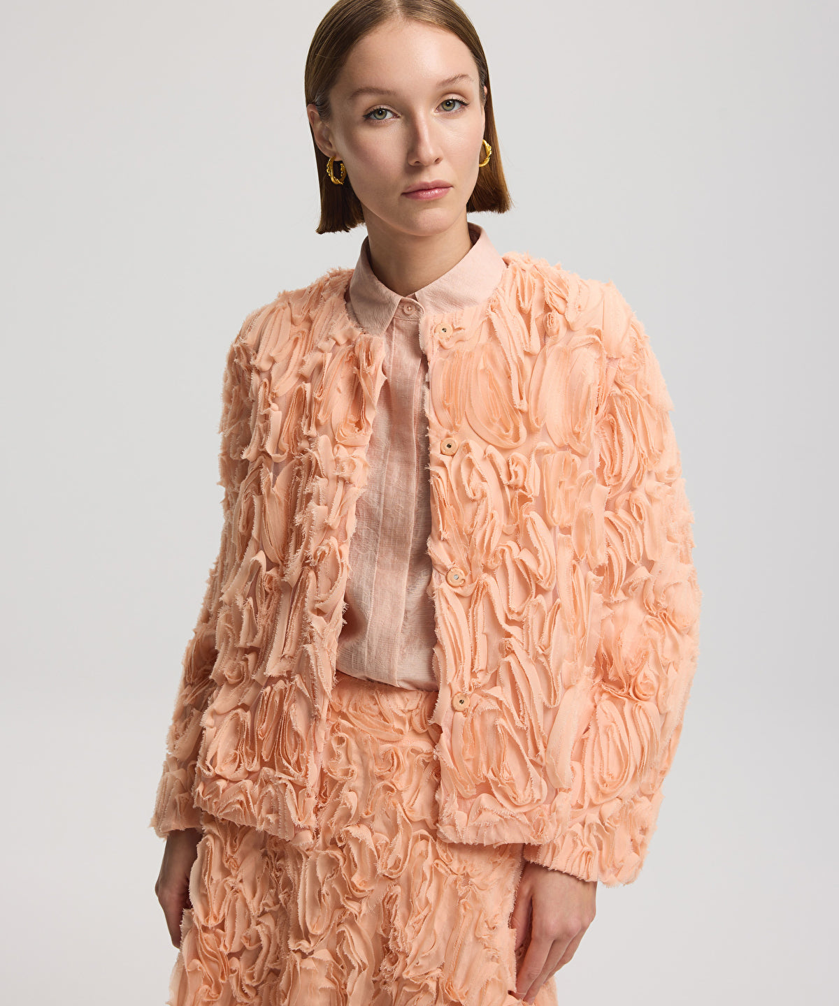 Zoomed Textured Jacket