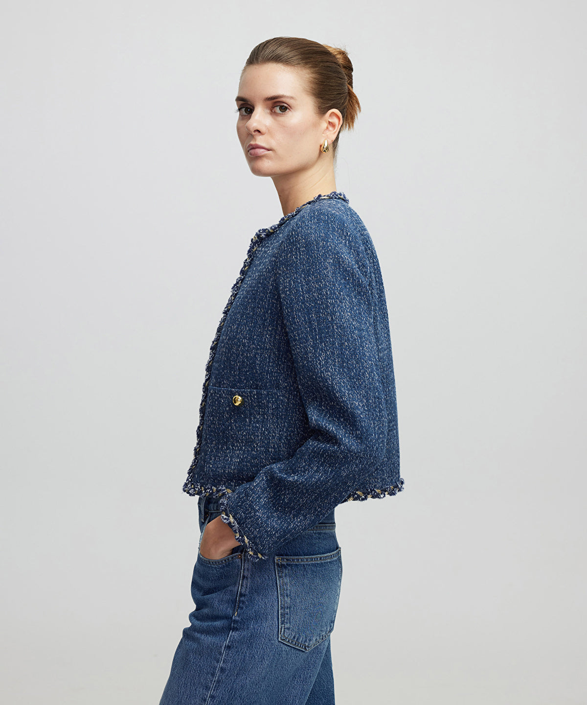 Zoomed Appliqued Jacket